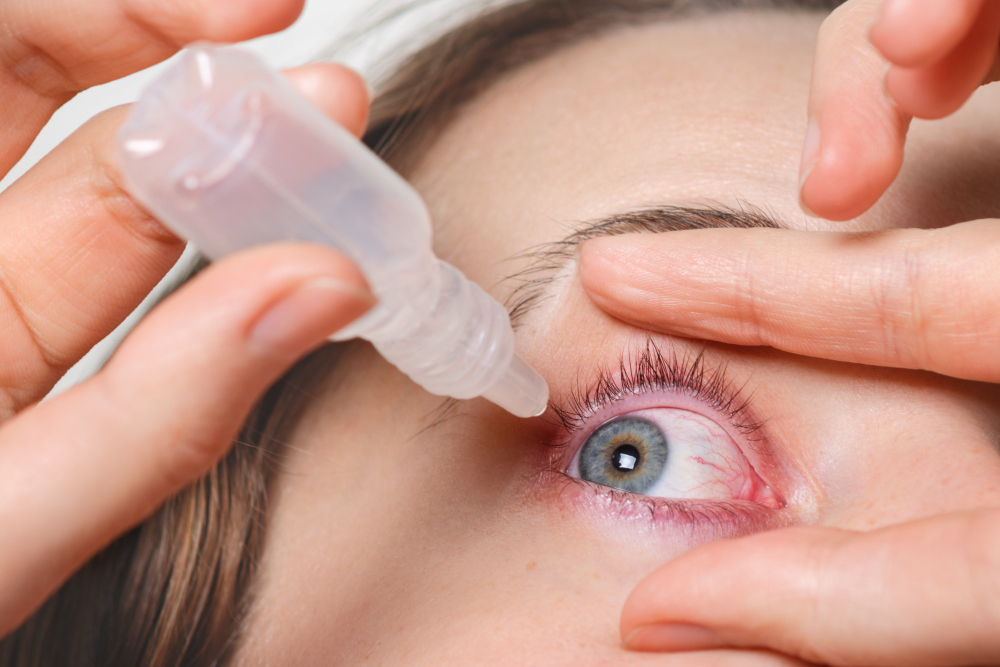 menopause dry eyes remedies